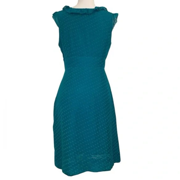 Anthropologie Moulinette Soeurs “Behind the Clouds” Swiss Dot Ruffle Dress 4 - Picture 4 of 10